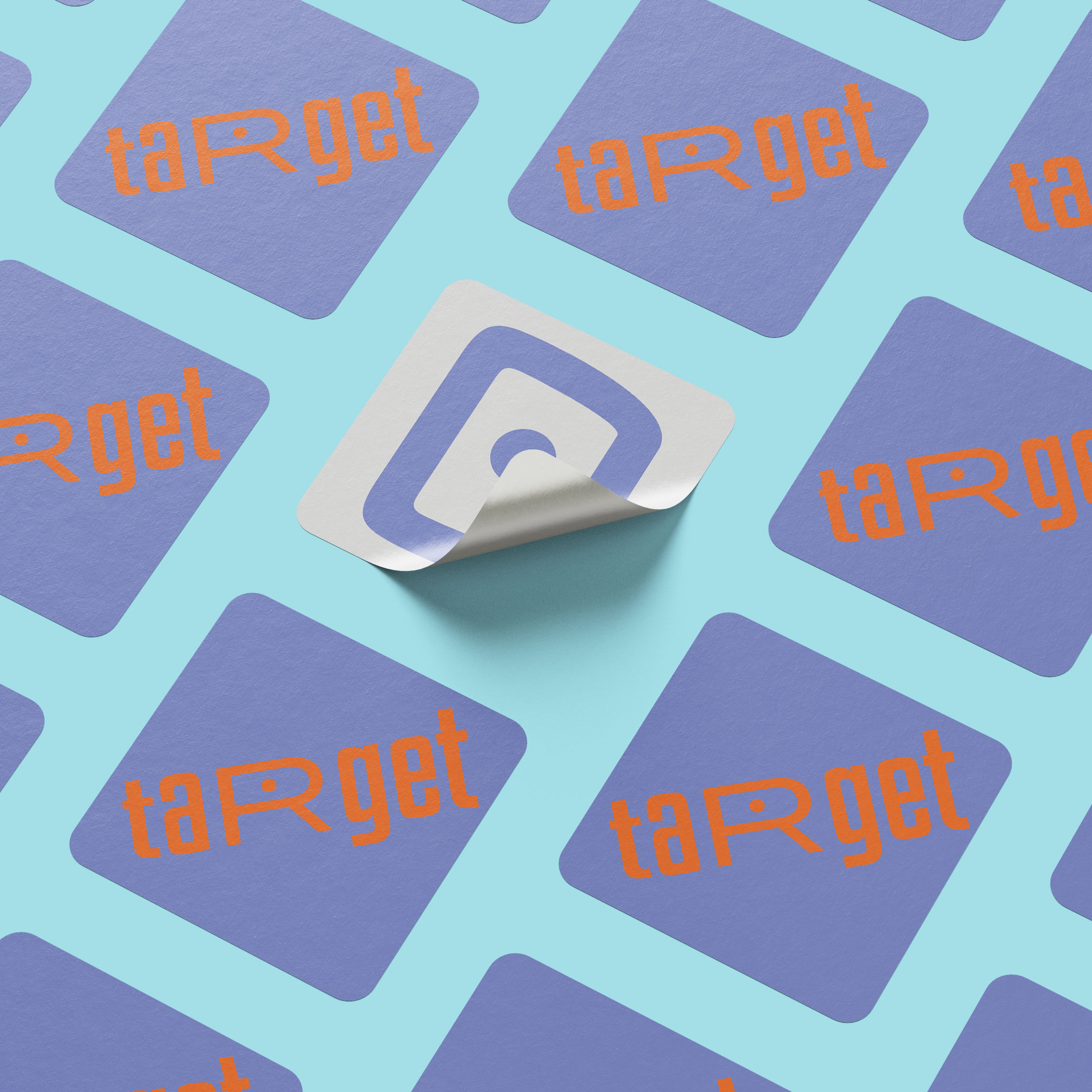 Major Target stickers mock up set 1
