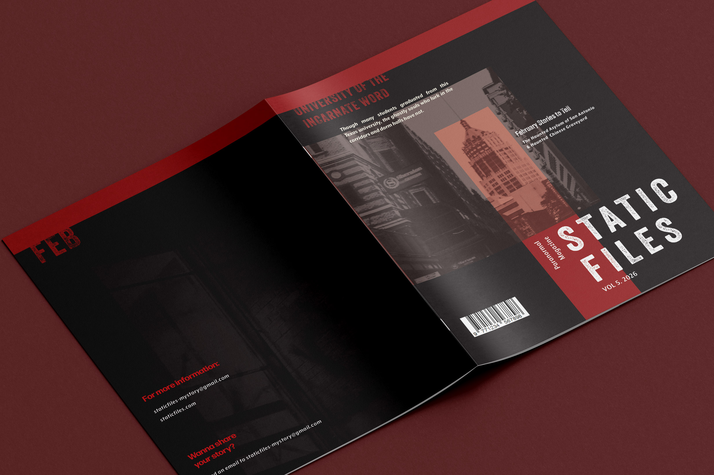 Static Files front and back cover